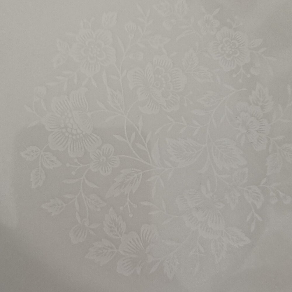 Vintage Coupe Bread & Butter Plate Winterset by American Royalty. 1001 - Picture 2 of 3